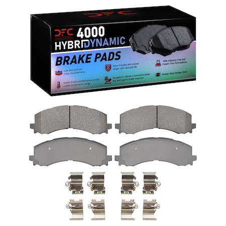 Dfc 4000 HybriDynamic, Disc Brake Pad Set,  4000-2428-01