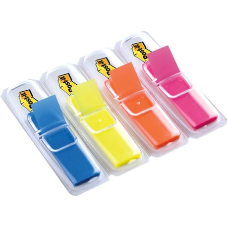 Post-It PostitFlags 6834ABX, .47"x1.7" As, PK24 683HF4