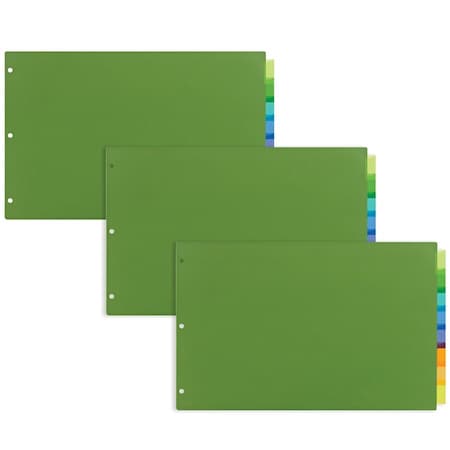 Avery Big Tab Insertable Dividers for 3 R, PK3 11256