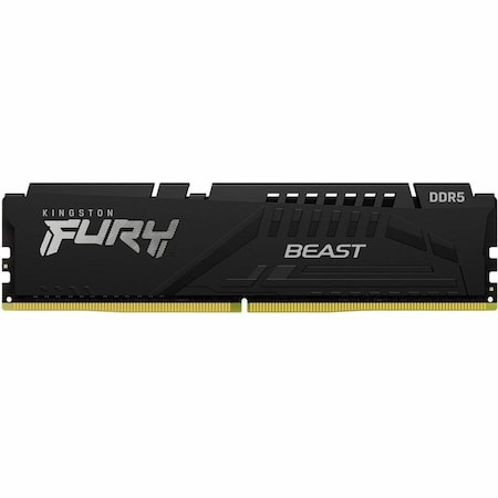 Kingston 64GB 6000MT/S DDR5 CL40 DIMM KIT OF 4 FURY BEAST BLACK XMP KF560C40BBK4-64