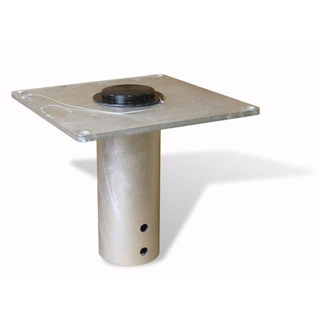 Thern DAVIT CRANE SOCKET BASE - GALVANIZED FINISH 5BF20G