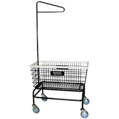 Royal Basket Trucks Wire Laundry Cart, 6.5 cu ft Basket G33-BKX-W1A-5UNN