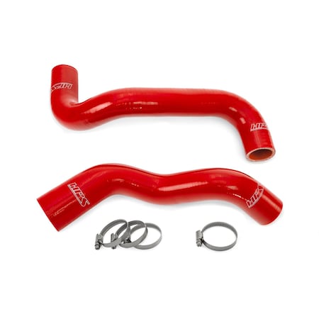 Hps Performance High Temp Reinforced Silicone Radiator Coolant Hose Kit, Red,  57-1276R-RED