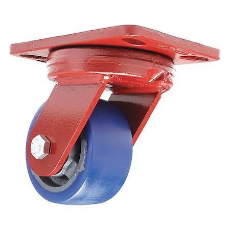 Hamilton Kngpnlss Plt Cstr, Swl, Ply, 4 in., 600 lb, A S-ZFHS-4SPB