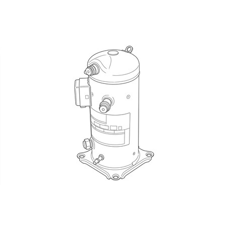 Copeland 460v3ph 25000Btu Scroll Comp ZF25K4E-TFD-961
