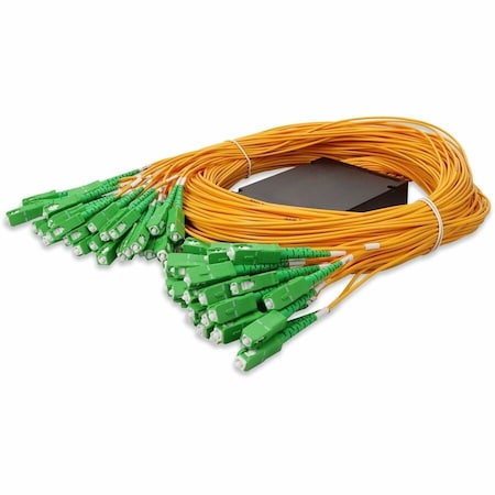 Add-On ASC/64XASC M/M SPLITTER CBL 1.5M YELLOW OS2 FIBER PIGTAILS ADD-1-5MFS1X64SP9ASC