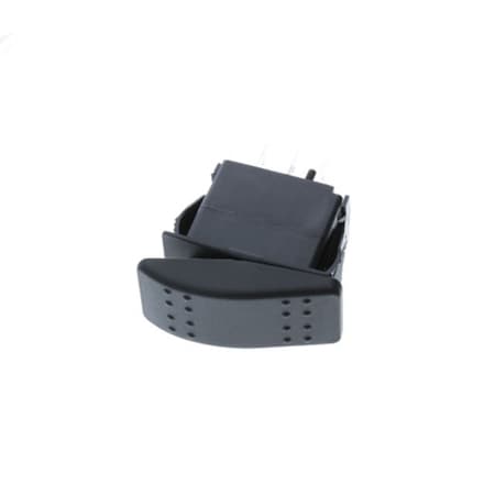 Switch Components Contura Style Rocker, 4P DPST OFF-ON, Black IP56 SRD1-2A-DC-1-BNN
