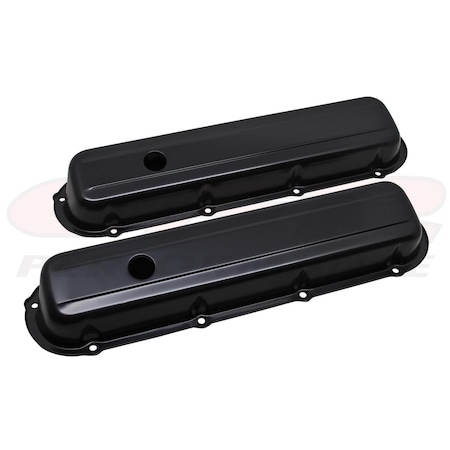 Cfr Performance CFR 1968-84 Cadillac 368-425-472-500 V8 Valve Covers - Black CF55263