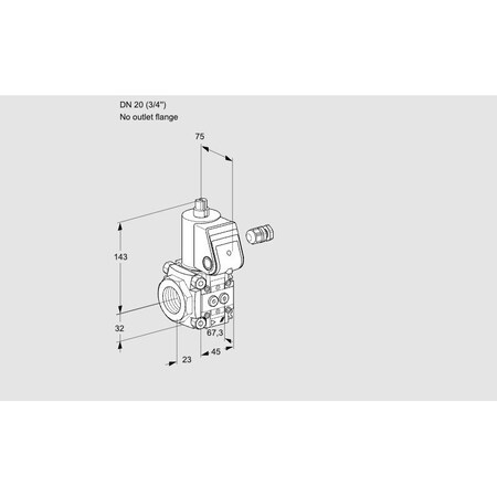 Honeywell Kromschroder VAS120/-R/NY KS88016248