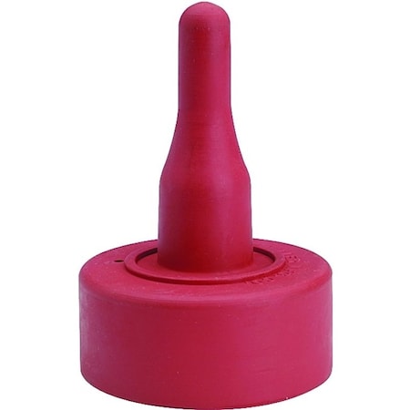 Little Giant Lamb Nipple, SnapOn, Rubber, Red 94LN