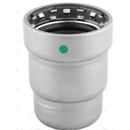 Ez-Fluid 1-1/2 P PRESS CAP EPDM Carbon Steel Mega Press Type EZPSC86