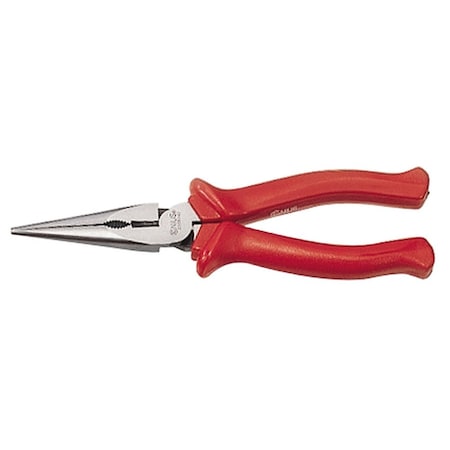 Genius Tools Chain Nose Pliers with Cutter, 6in L 550604D