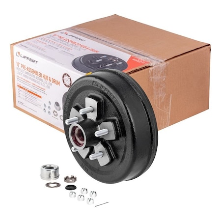 Lippert BRK DRM HUB ASSY KIT 3.5K 10IN 2024013264