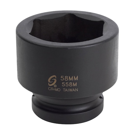 Sunex 1 in Drive 58Mm Impact Socket 558M