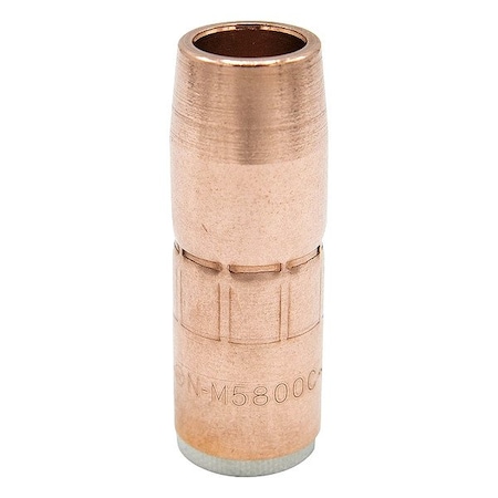 Miller Electric Nozzle, 15.9mm Bore, Copper N-M5800C