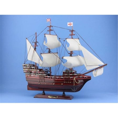 Handcrafted Model Ships Mayflower 20 in. Decorative Tall Model Ship Rico Mayflower20