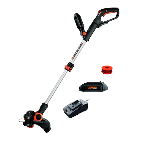 Worx 20V PowerShare Cordless 12" Grass Trimmer/Edger Kit WG163.8