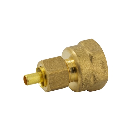 Proline Series Brass 3/8-in COMP x 1/2-in FIP Coupling CP-118NLB