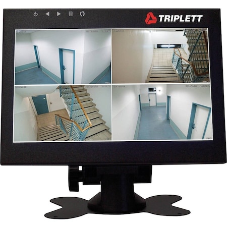 Triplett Video Monitor, Portable, 1 Camera Input HDCM3