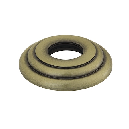 Kingston Brass Round Shower Arm Flange, Antique Brass K157F3