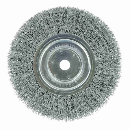 Vortec Pro OM-7 MEDIUM FACE WHEEL BRUSH, 7 IN DIA BRUSH, 3/4 IN W FACE, 0.014 IN DIA 02335