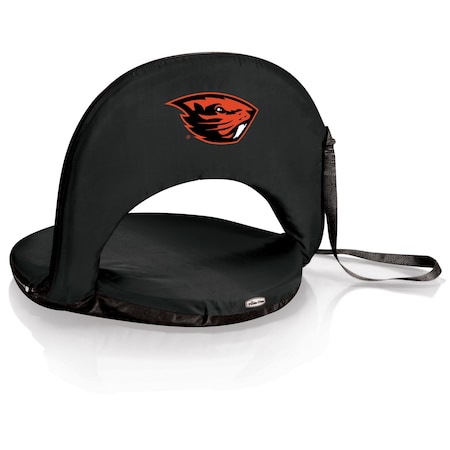 Picnic Time Family Of Brands NCAA Oregon State Beavers Oniva Stadium Seat - Reclining Bleacher Seat with Back Support 626-00-179-484-0
