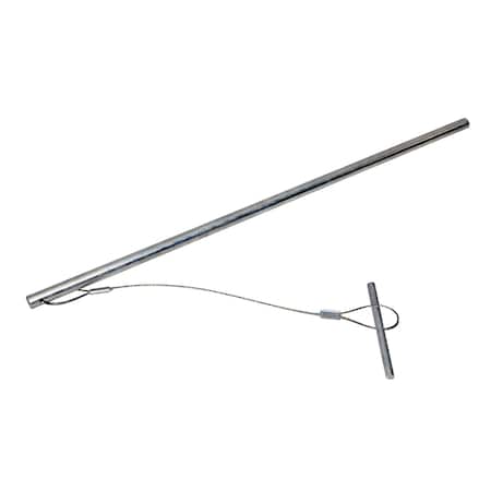Jt Eaton Aluminum Cable Stake, 15" Aluminum Cable, PK12 918
