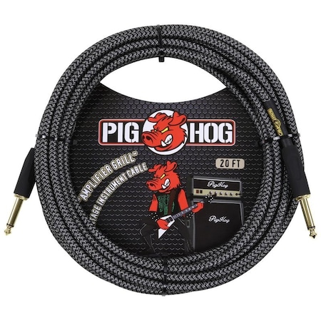 Pig Hog ''Amplifier Grill'' Instrument Cable, 20-Feet PCH20AG