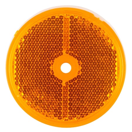 Grote REFLECTOR-2.5-YEL-ROUND STICK-ON 40073