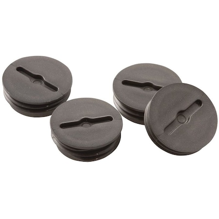 Hubbell Closure Plug, 13/16 in Dia, 5/16 in L, 13/16 in W, Metal, Bronze 5269-7