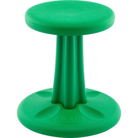 Kore Design Kids Wobble Chair for Schools, Classrooms, 14in tall, Active Seating, Green 803889