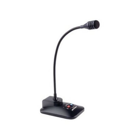 Bogen DDU250 Desktop Microphone - Dynamic - Desktop - 100Hz to 12kHz - Cable - Black DDU250