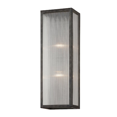 Troy Lighting Tisoni 2 Light Wall Sconce 8 In. French Iron B7393-FRN