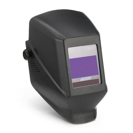 Jackson Safety HSL 100 Welding Helmet, 3in1 ADF DigAutoDark Black 46148