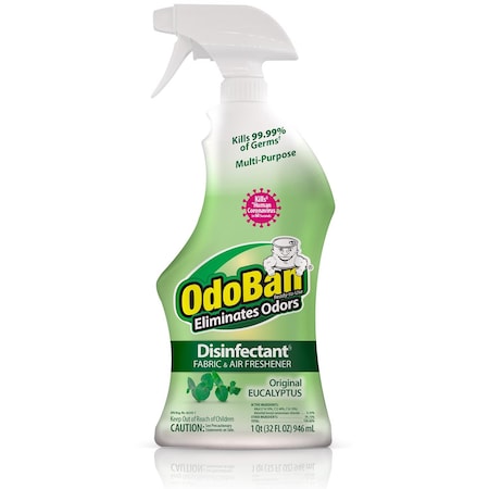 Odoban Eucalyptus Scent Disinfectant Laundry & Air Freshener 1 qt  910061-Q6