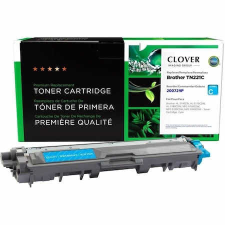 Clover Imaging Group Imaging Remanufactured Cyan Toner Cartridge 200729P