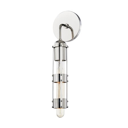 Mitzi Violet 1 Light Wall Sconce 8.75 In. Polished Nickel H272101-PN