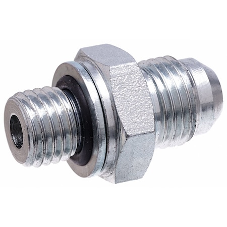 Gates MALE METRIC WITH O-RING TO MALE JIC 37 FLARE METRIC CONVERSION G63150-1810