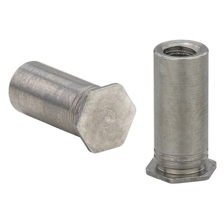 Pem Clinch Standoff, 1/2" L, PK10 PM-12763-010P