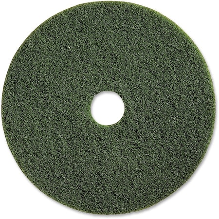 Genuine Joe Scrubbing Floor Pad - 20 Diameter - 1 Thickness - Green, 5PK GJO90320
