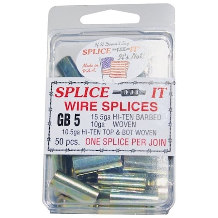 New Farm Wire Splice, Stainless Steel GB5