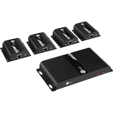 Siig 1X4 HDMI EXTENDER/SPLITTER, EXTENDS 4X 1080P@60HZ VIDEO OUTPUT UP TO 130FT 40M CE-H23U11-S1