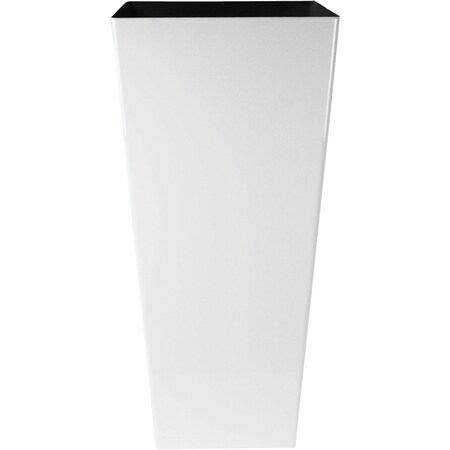 Myers Cascade 12'' Glossy White Square Planter CAS12000P80