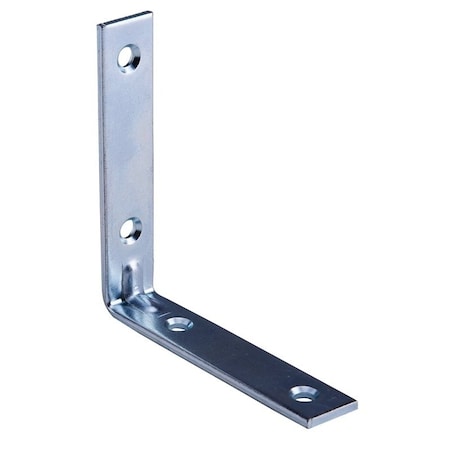 Prosource Corner Brace, 312 in L, 312 in W, 34 in H, Steel, ZincPlated, 3 mm Thick Material CB-Z03.5-01PS