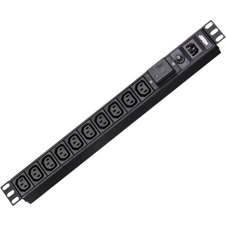 Aten 10 Outlets 15A Basic PDU w/ Surge Protection - 100-240V PE0110SG