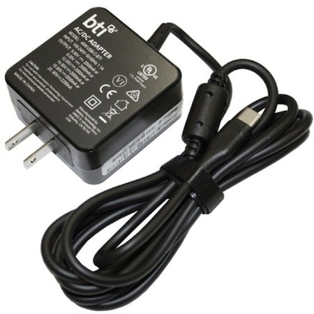 Battery Technology BTI 45WUSB-C-BTI 45W TYPE-C AC ADAPTER - 45 W - 5 V DC Output 45WUSB-C-BTI
