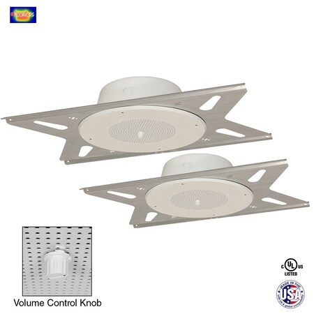 Lowell 8in Speaker Package 2-sets RPAK-810-72-K