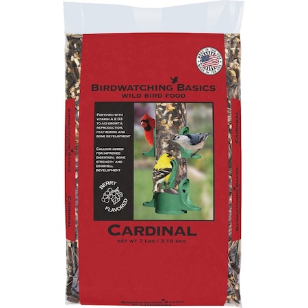 Birdwatching Basics 7 Lb. Cardinal Blend Wild Bird Food 1162