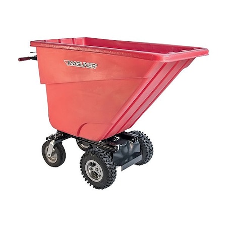 Magliner Powered Dump Bin Cart MHCSCB