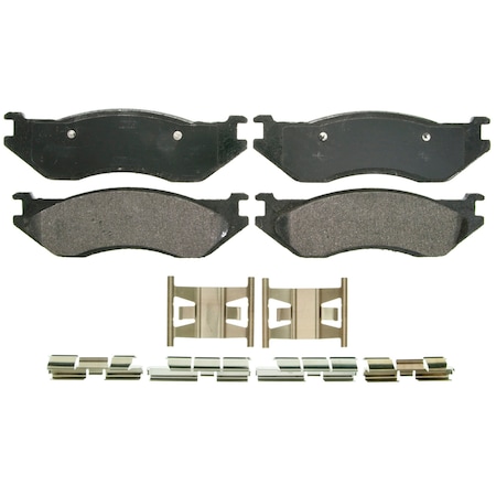 Wagner Brakes Disc Brake Pad Set-ZX966 ZX966